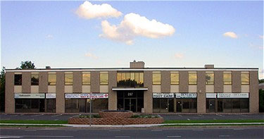 The office of Stony Brook Family Dentistry 207 Hallock Road Stony Brook, NY 11790
